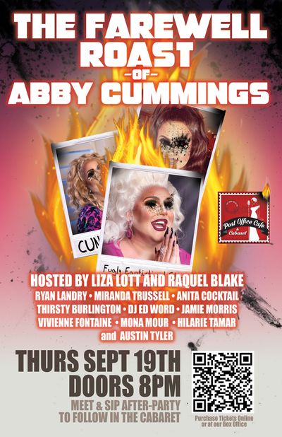 Show poster: The Farewell Roast of Abby Cummings