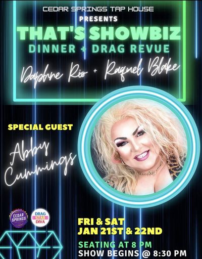 Show poster: That's Showbiz